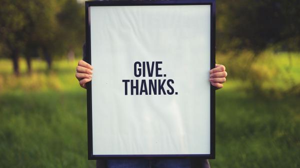 Free give thanks hd inspirational wallpaper download