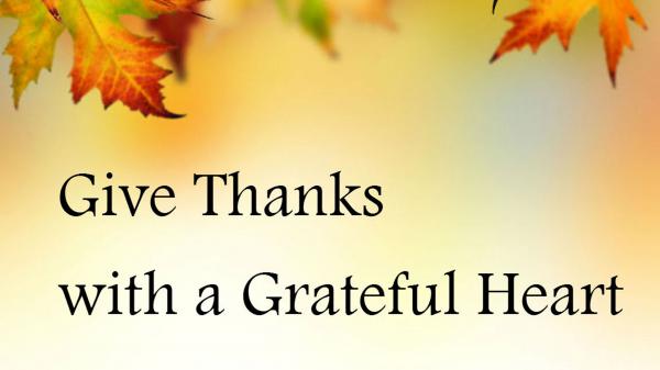 Free give thanks with a grateful heart hd thanksgiving wallpaper download