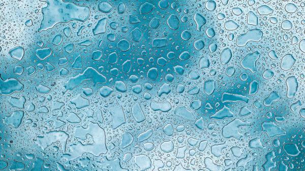 Free glass drops macro hd abstract wallpaper download