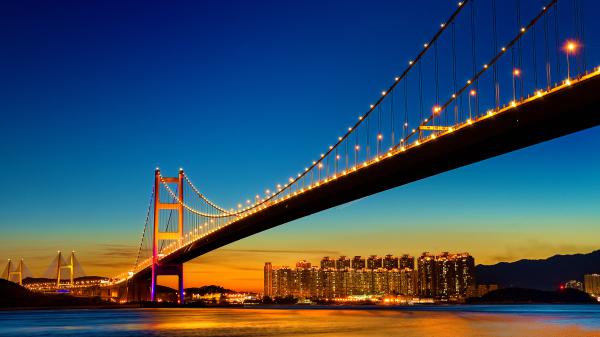 Free golden gate bridge night san francisco wallpaper download