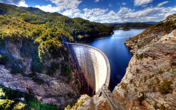 Free gordon dam tasmania australia wallpaper download