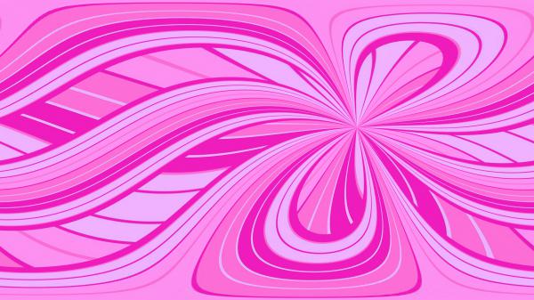 Free gradient pink wave hd abstract wallpaper download