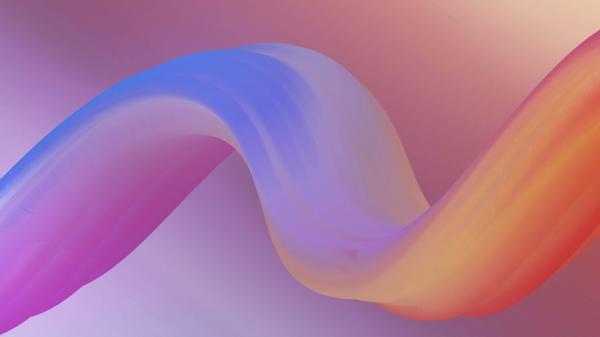 Free gradient wave 4k wallpaper download