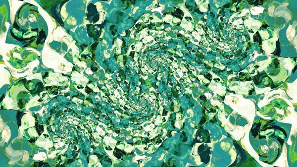 Free green artistic swirl hd abstract wallpaper download