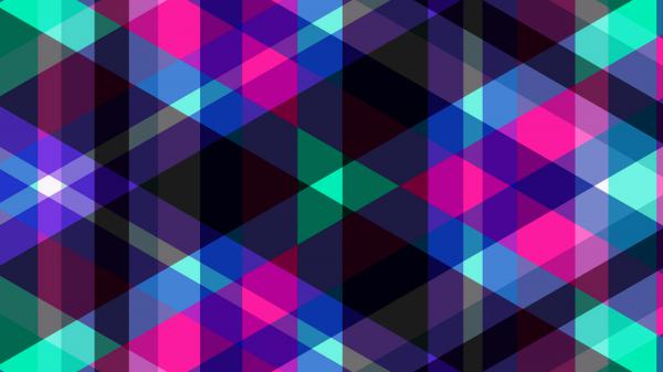 Free green black pink geometry hd abstract wallpaper download