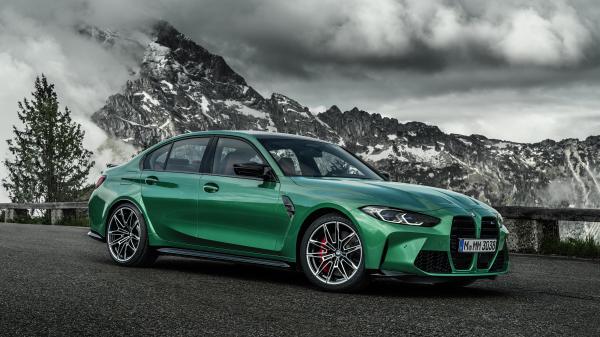 Free green bmw m3 competition 2020 2 4k 5k hd cars wallpaper download