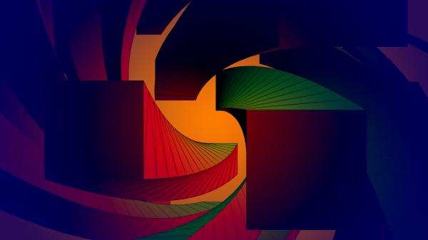 Free green red yellow purple colorful art hd abstract wallpaper download