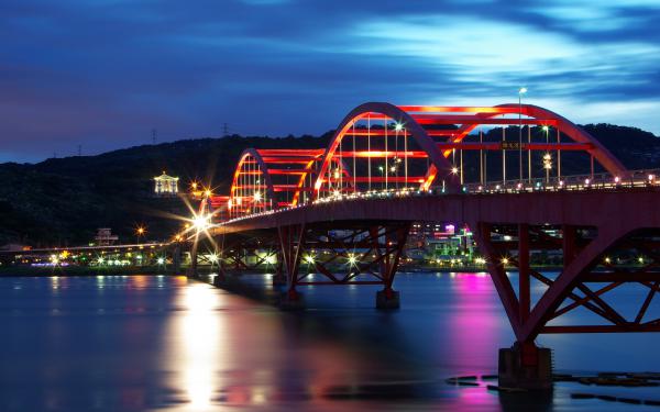 Free guandu bridge taiwan wallpaper download