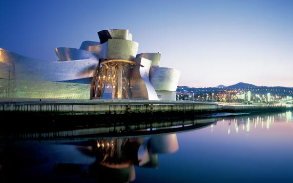 Free guggenheim museum bilbao spain wallpaper download