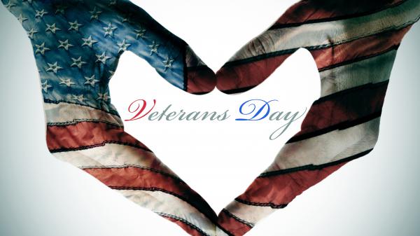 Free hands with heart shape 4k hd veterans day wallpaper download