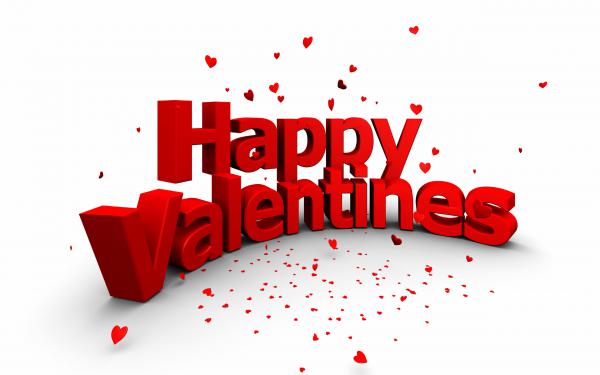 Free happy valentines hd wide wallpaper download