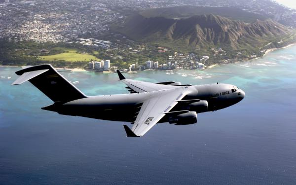 Free hawaii based c 17 globemaster iii wallpaper download