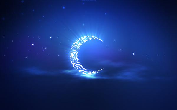 Free holy ramadan moon wallpaper download