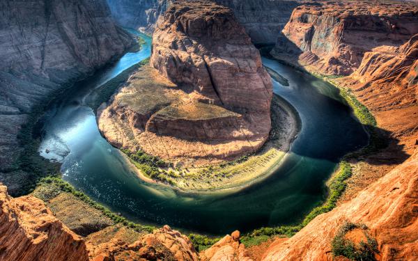 Free horseshoe bend arizona wallpaper download