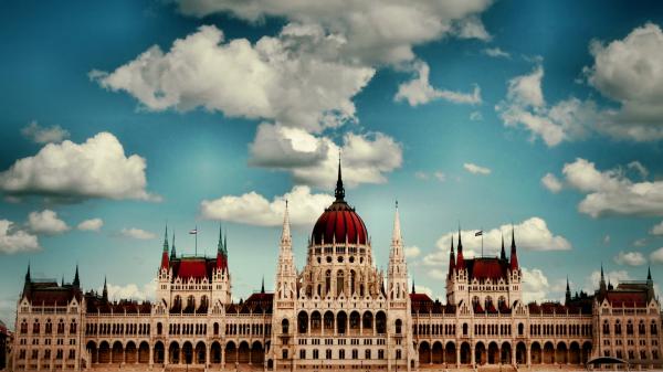 Free hungarian parliament hungary palace hd travel wallpaper download