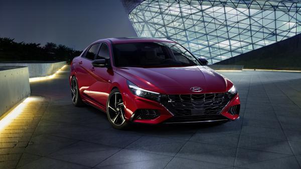 Free hyundai elantra n line 2020 4k 5k hd cars wallpaper download