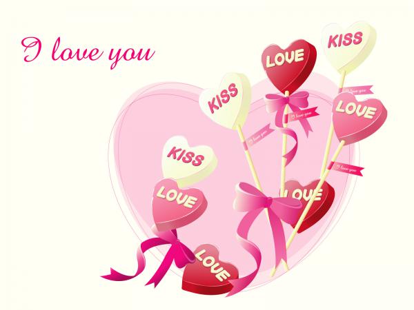 Free i love you wallpaper download