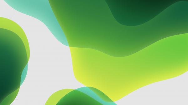 Free ios 14 ipados dark and light green stock 4k hd abstract wallpaper download