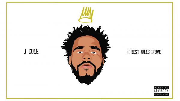 Free j cole face with crown in white background hd music wallpaper download