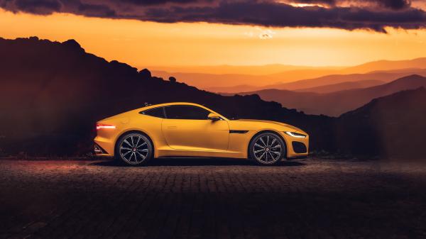 Free jaguar f type r coupe 2020 5k wallpaper download