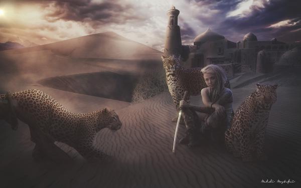 Free jaguar warrior wallpaper download