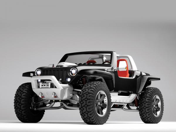 Free jeep hurricane concept wallpaper download