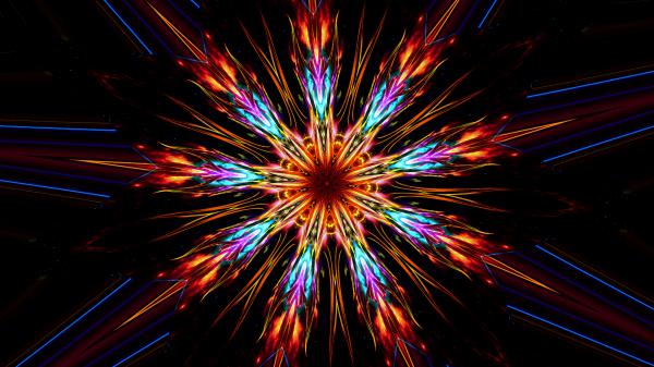 Free kaleidoscope colorful artistic digital hd abstract wallpaper download