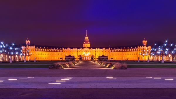 Free karlsruhe palace in karlsruhe germany hd travel wallpaper download