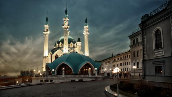 Free kazan mosque russia 4k hd travel wallpaper download