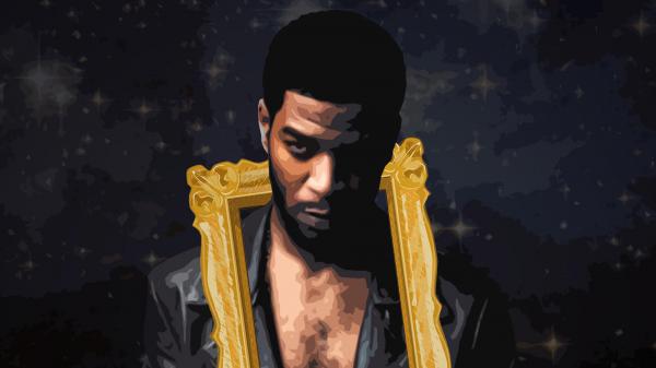 Free kid cudi with frame on neck hd kid cudi wallpaper download