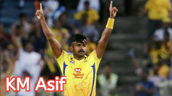 Free km asif hands up showing six chennai super kings 2020 cricket hd games wallpaper download