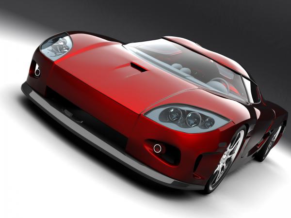 Free koenigsegg red concept car wallpaper download