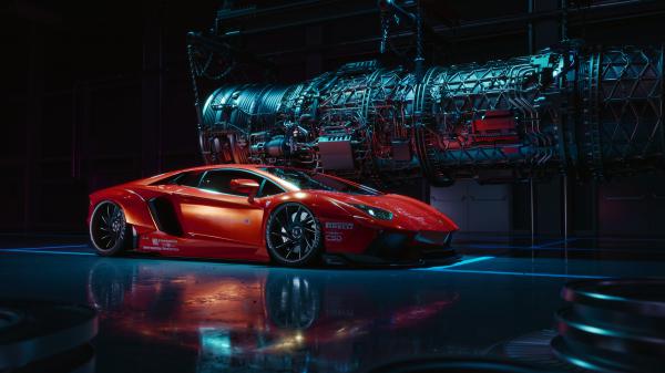 Free lamborghini aventador 2 wallpaper download