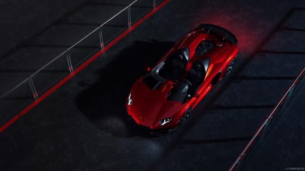 Free lamborghini aventador j cgi 4k wallpaper download