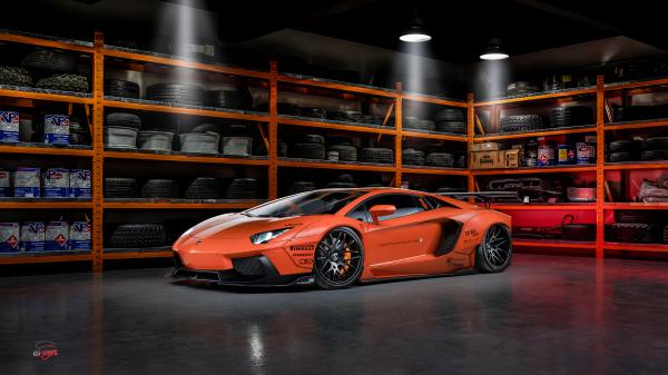 Free lamborghini aventador lb performance 4k wallpaper download