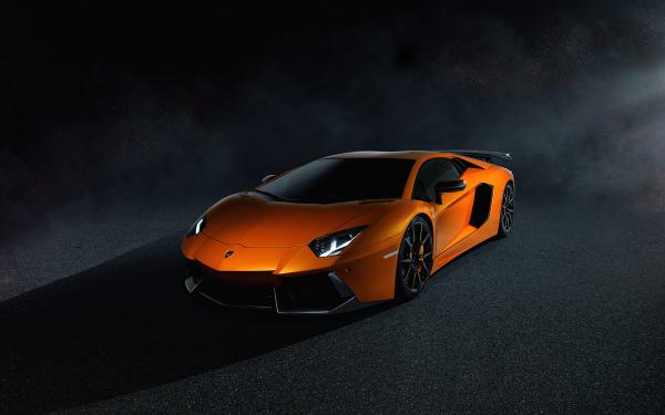 Free lamborghini aventador lp700 4 orange wallpaper download