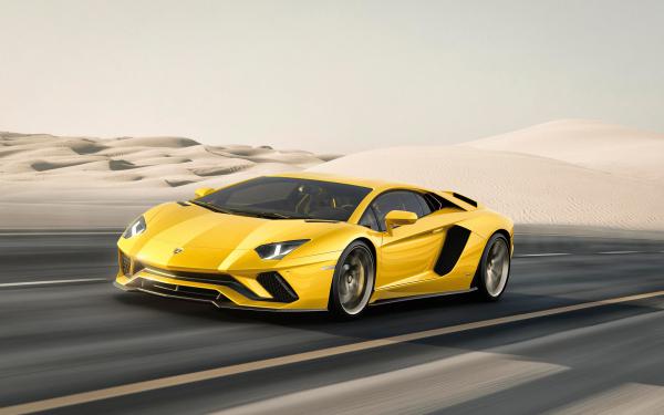 Free lamborghini aventador s 2017 4k wallpaper download