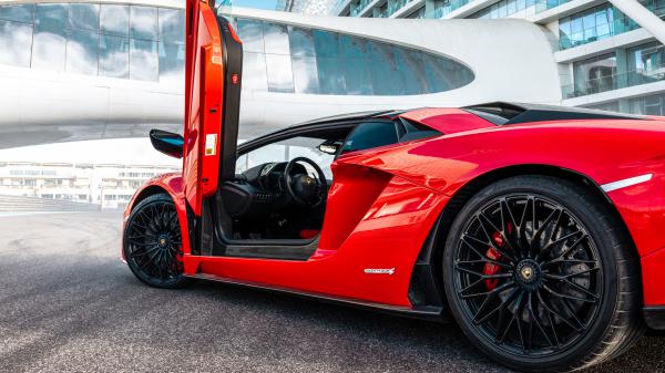 Free lamborghini aventador s roadster 5k 2 wallpaper download