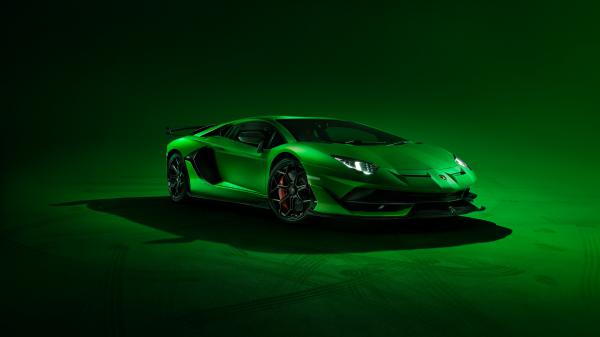 Free lamborghini aventador svj 2019 wallpaper download