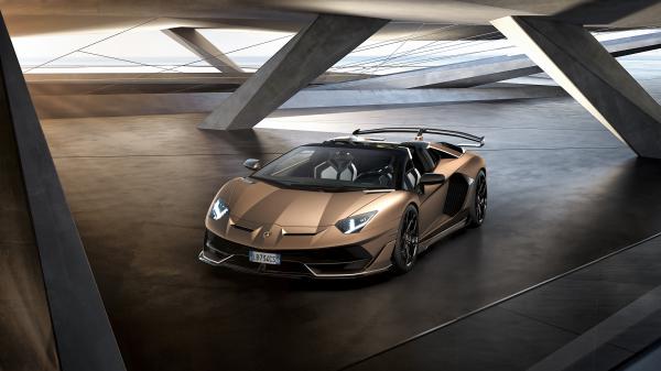 Free lamborghini aventador svj roadster 2019 4k 8k 2 wallpaper download