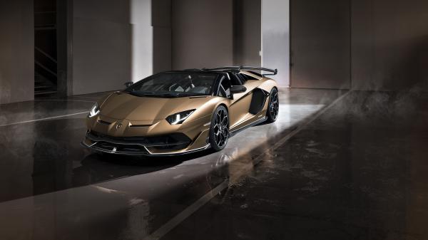 Free lamborghini aventador svj roadster 2019 4k 8k 3 wallpaper download