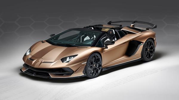 Free lamborghini aventador svj roadster 2019 4k wallpaper download