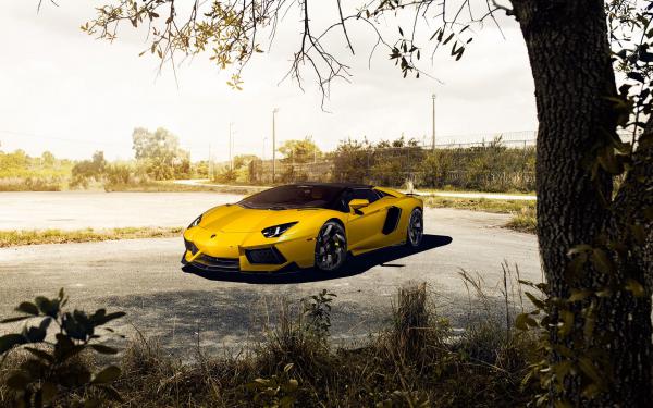 Free lamborghini aventador v roadster vorsteiner wallpaper download