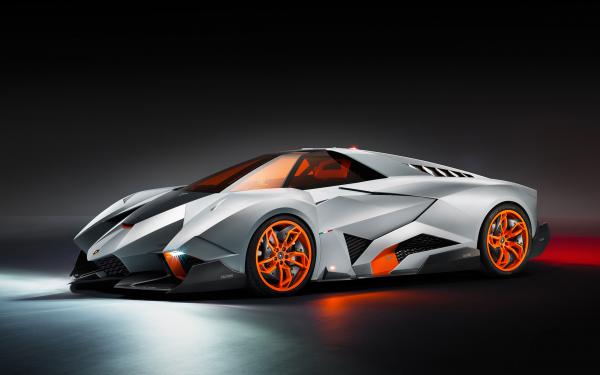 Free lamborghini egoista concept car wallpaper download