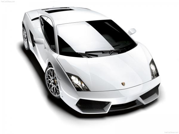 Free lamborghini gallardo lp in white wallpaper download