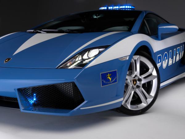 Free lamborghini gallardo polizia 2009 wallpaper download