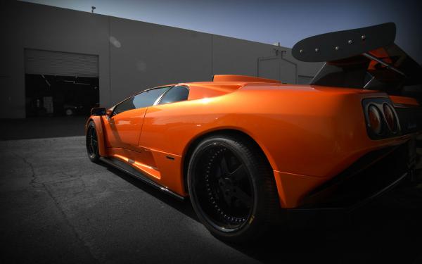 Free lamborghini gtr widescreen wallpaper download