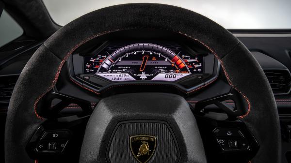 Free lamborghini huracan evo interior 2019 4k 5k wallpaper download