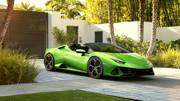 Free lamborghini huracan evo spyder 2019 5k wallpaper download