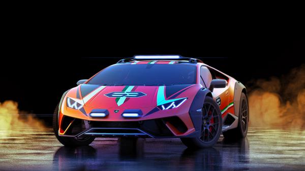 Free lamborghini huracan sterrato concept 2019 5k 2 wallpaper download